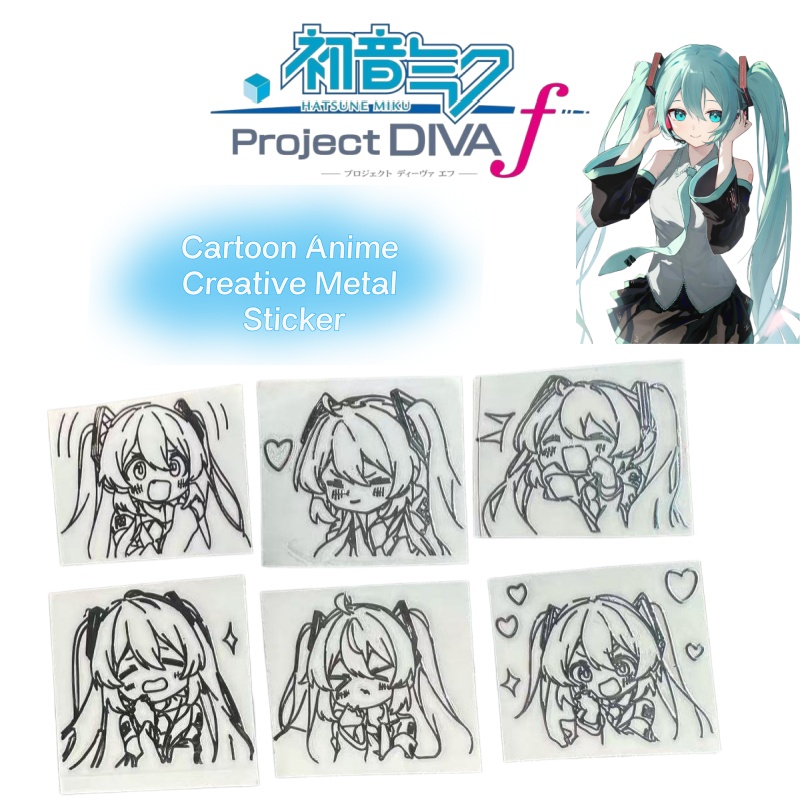 Laptop Tablet Accessories - Hatsune Miku çizgi film anime karakter