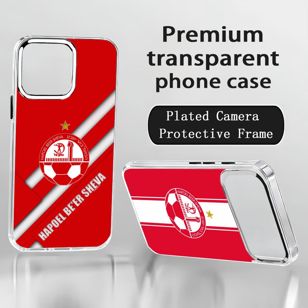 Apple Iphone 15 Pro Max - İsrailli H-Hapoel Be'er S-Sheva Telefon Kılıfı