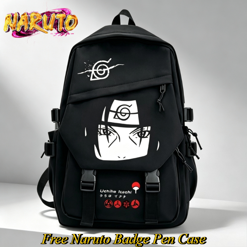 Laptop Tablet Accessories - NARUTO Karikatür Sırt Çantası İki Boyutlu