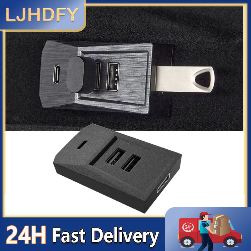 Usb Hub Type C - Araç Torpido Gözü için Bağlantı İstasyonu