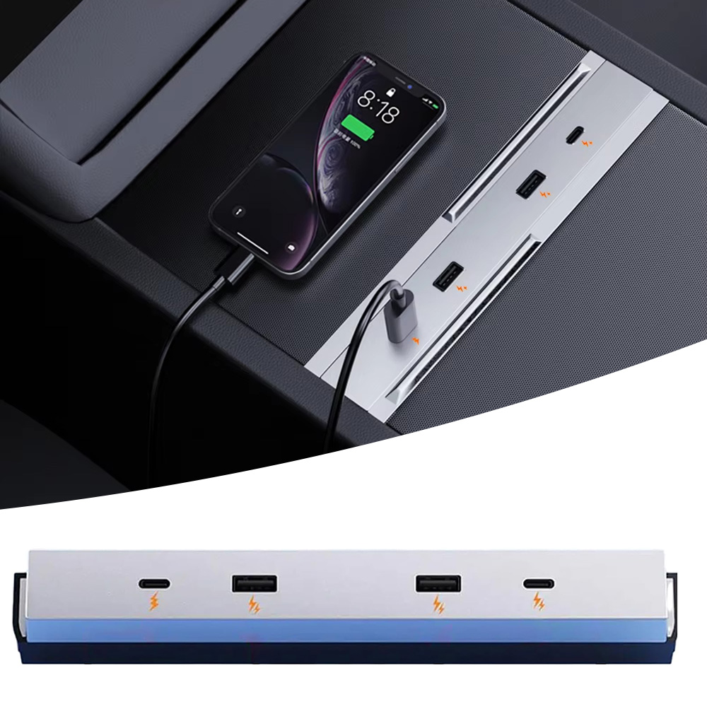 Tesla Model YL Y Launch Junipe - Usb Hub Type C incelemesi ve fiyatı