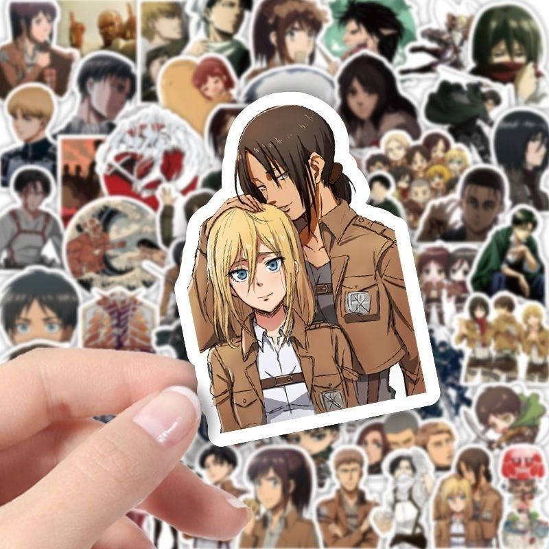 60 adet Titan Anime çıkartmala - Useful Tablet Accessories incelemesi ve fiyatı