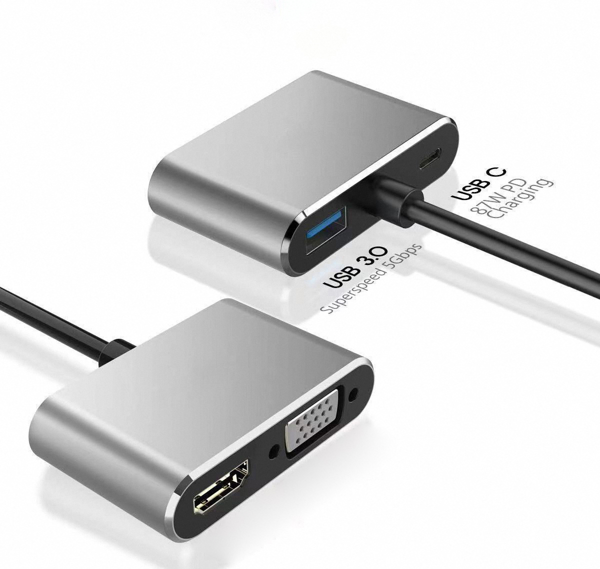 4K USB Type C - VGA 1080P USB  - Usb Hub Type C incelemesi ve fiyatı