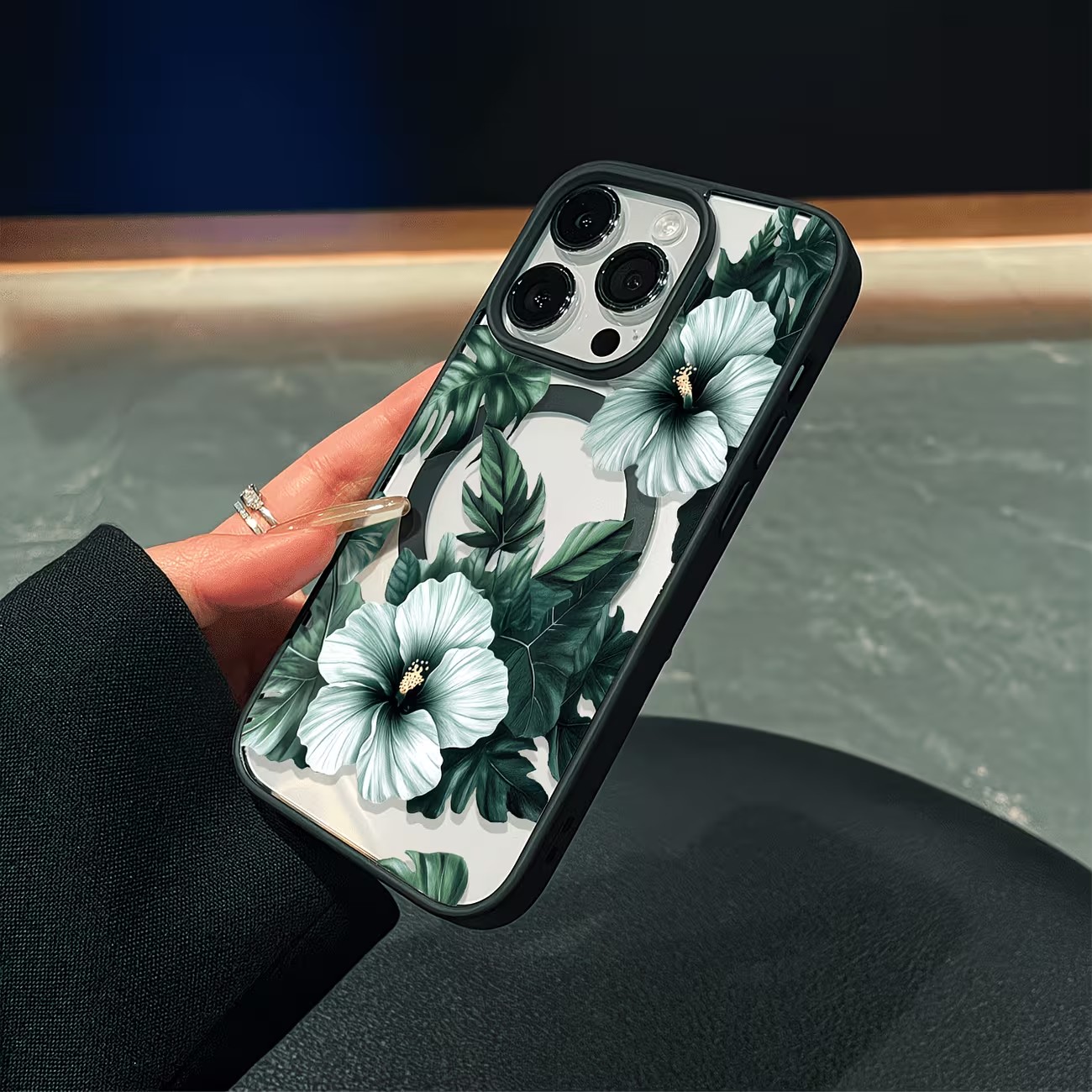 Yeşil Çiçek Desenli Telefon Kı - Apple Iphone 15 Pro Max incelemesi ve fiyatı